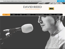 Tablet Screenshot of mrdavidreed.com